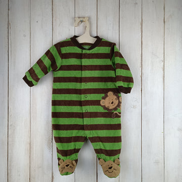 Osito Carter´s Talla 3 Meses Líneas cafes y verdes. León