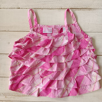 Blusa Little Legends T2 Cuadrillé Rosada Pavilos