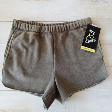 Short Art Class T6/6X NUEVO Verde Olivo Simil desteñido Bolsillos