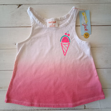 NUEVA Vestido Cat & Jack. Talla 2 Bicolor. Helado