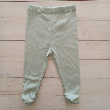 NUEVO Calza Cloud Island Talla 12M Verde Agua