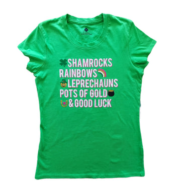NUEVA Polera St Patrick´s Tee Talla 10-12 Verde