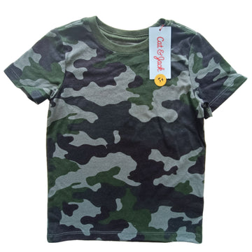 NUEVA Polera Cat & Jack T2 Militar verde.