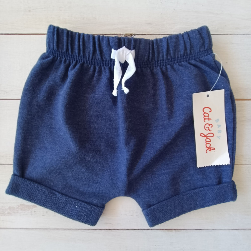 NUEVO Short Cat Jack Talla 3-6M azul