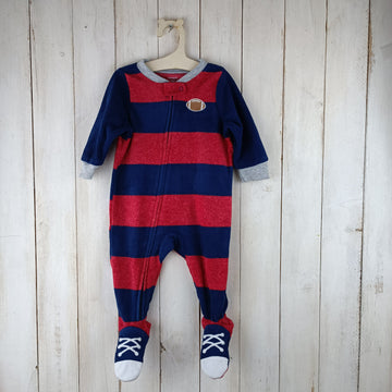 Osito Carter´s Talla 6 Meses. Lineas rojas y azules