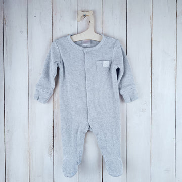 Osito Colloky Talla 0 - 3 Meses Gris liso