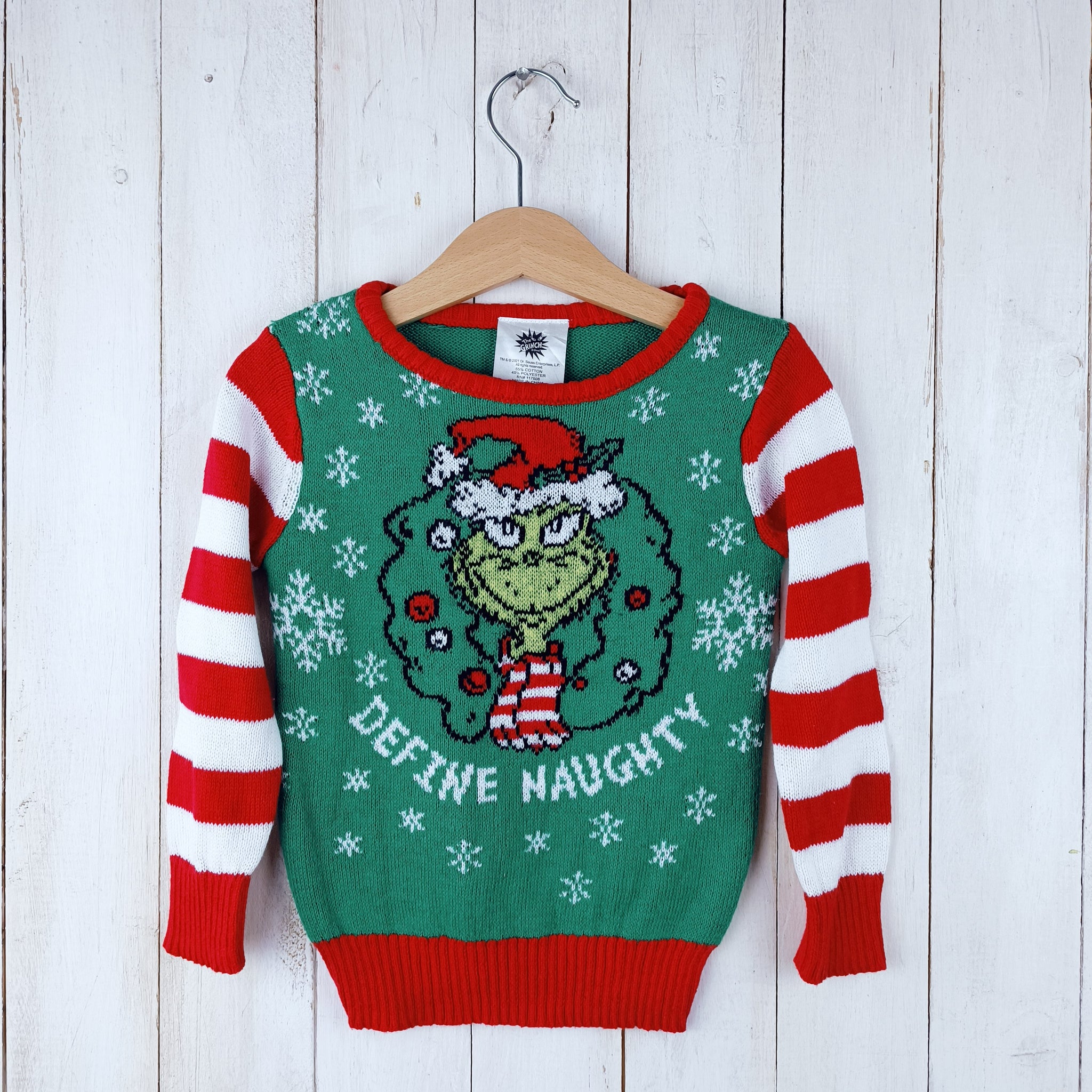 Sweater The Grinch 18 meses. Navidad Grinch