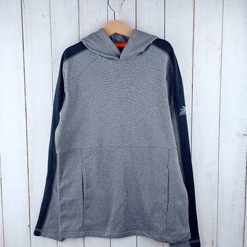 NUEVO Polerón ZeroXposur Talla 10-12 Gris Claro.