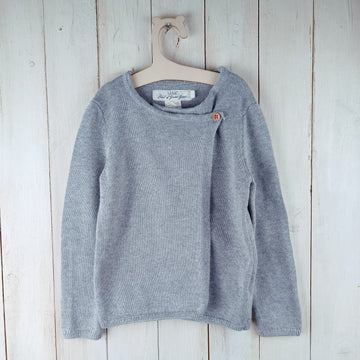 Chaleco L.O.G.G (H&M) Talla 2-4 Gris Claro.