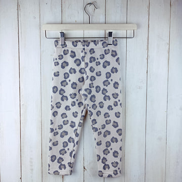 NUEVA Calza Carter´s Talla 5 Beige. Animal Print. Franela Interior