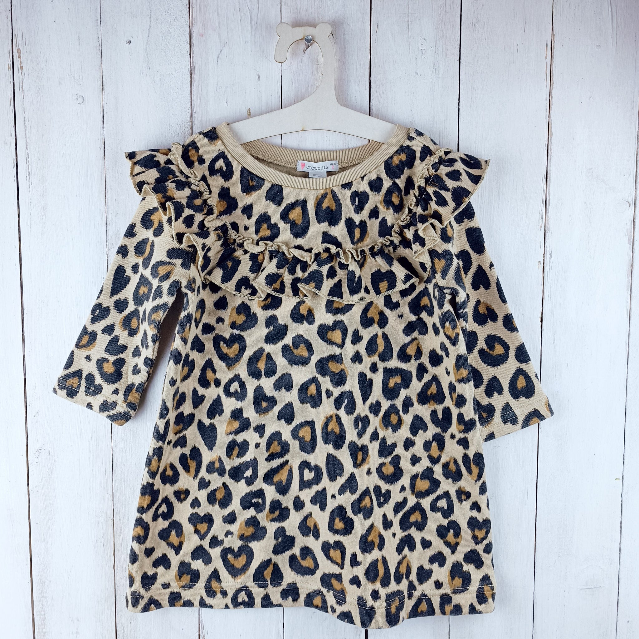 Vestido Crewcuts Talla 2 Animal Print