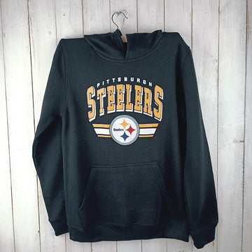 NUEVO Polerón NFL STEELERS PITTSBURGH  Talla 18-20 (Adulto) Negro