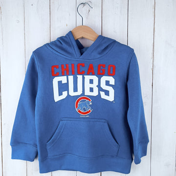 NUEVO Polerón CHICAGO CUBS Talla 4 Azul. Chicaco. Franela Interior