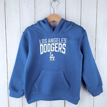 NUEVO Polerón LOS ÁNGELES DODGERS Talla 4 Azul