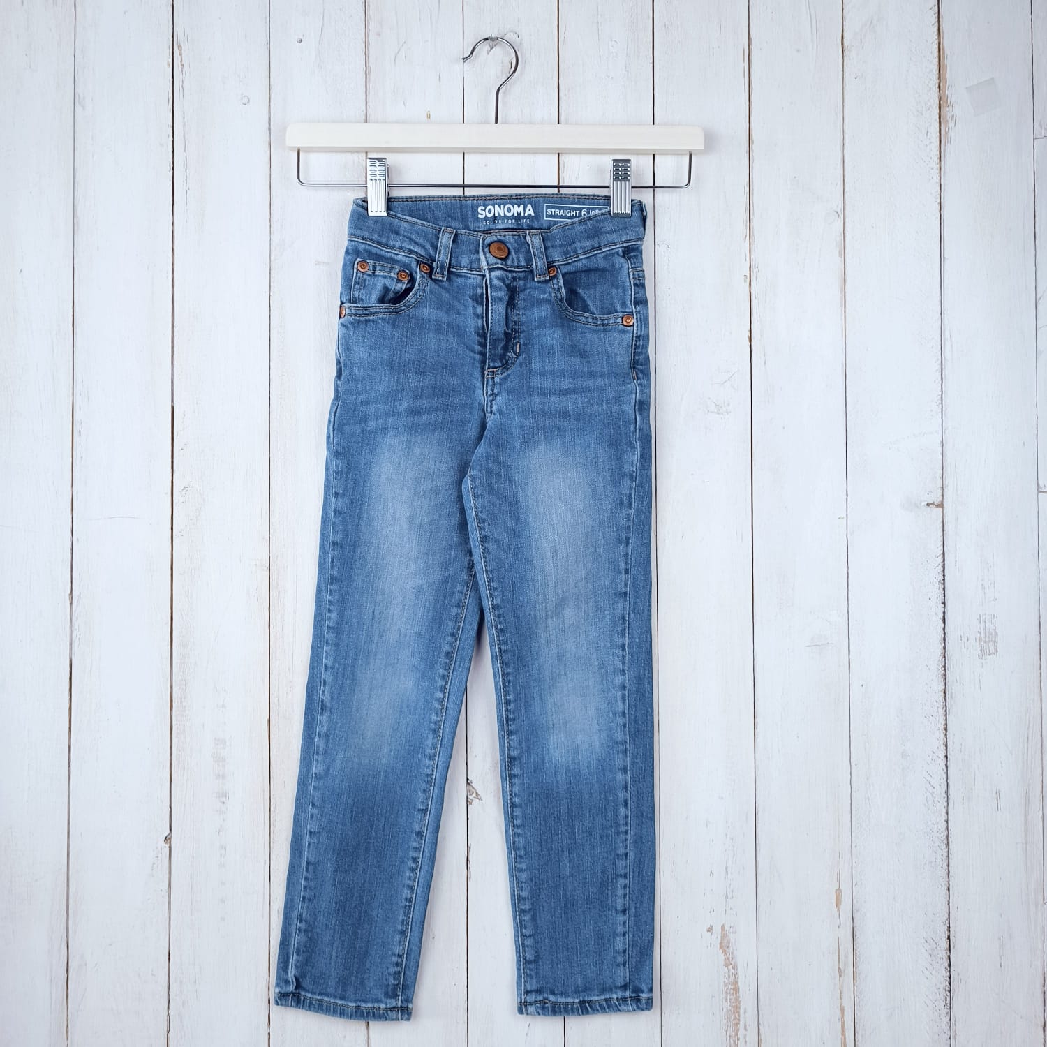 Jeans Sonoma Talla 6 Mezclilla. Slim