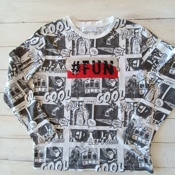 Polera Zara Comics M/L