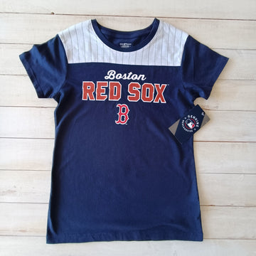 NUEVA Polera Genuine Talla 10-12 Azul Boston Red Sox