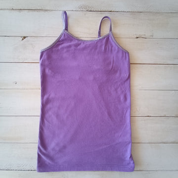 Polera SO Talla 7-8 Morada Pavilos.