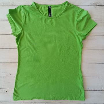 Polera Blind Date Talla 14 Verde.