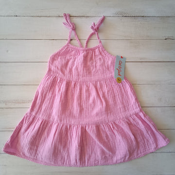 NUEVO Vestido Cat & Jack Talla 3 Rosado. Tipo Bambula