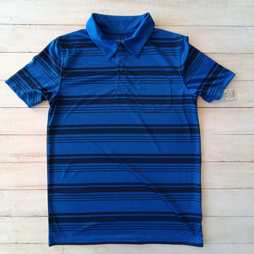 NUEVA Polera Cat & Jack Talla 16 Azul. Rayada