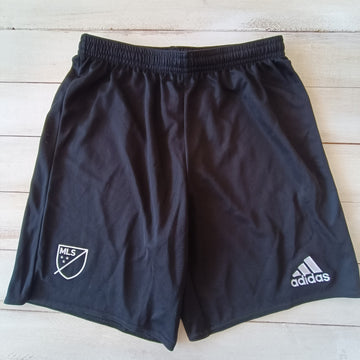 NUEVO Short deportivo Adidas Talla 13-14 Negro. Liga de Fútbol de EEUU