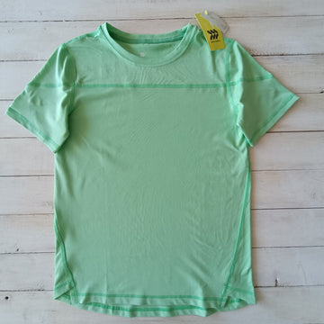 NUEVA Polera Deportiva All In Motion Talla 12-14 Verde Claro.