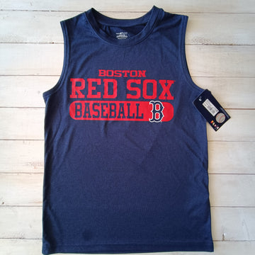 NUEVA Polera Genuine Talla 6-7 Azul. Boston Red Sox.