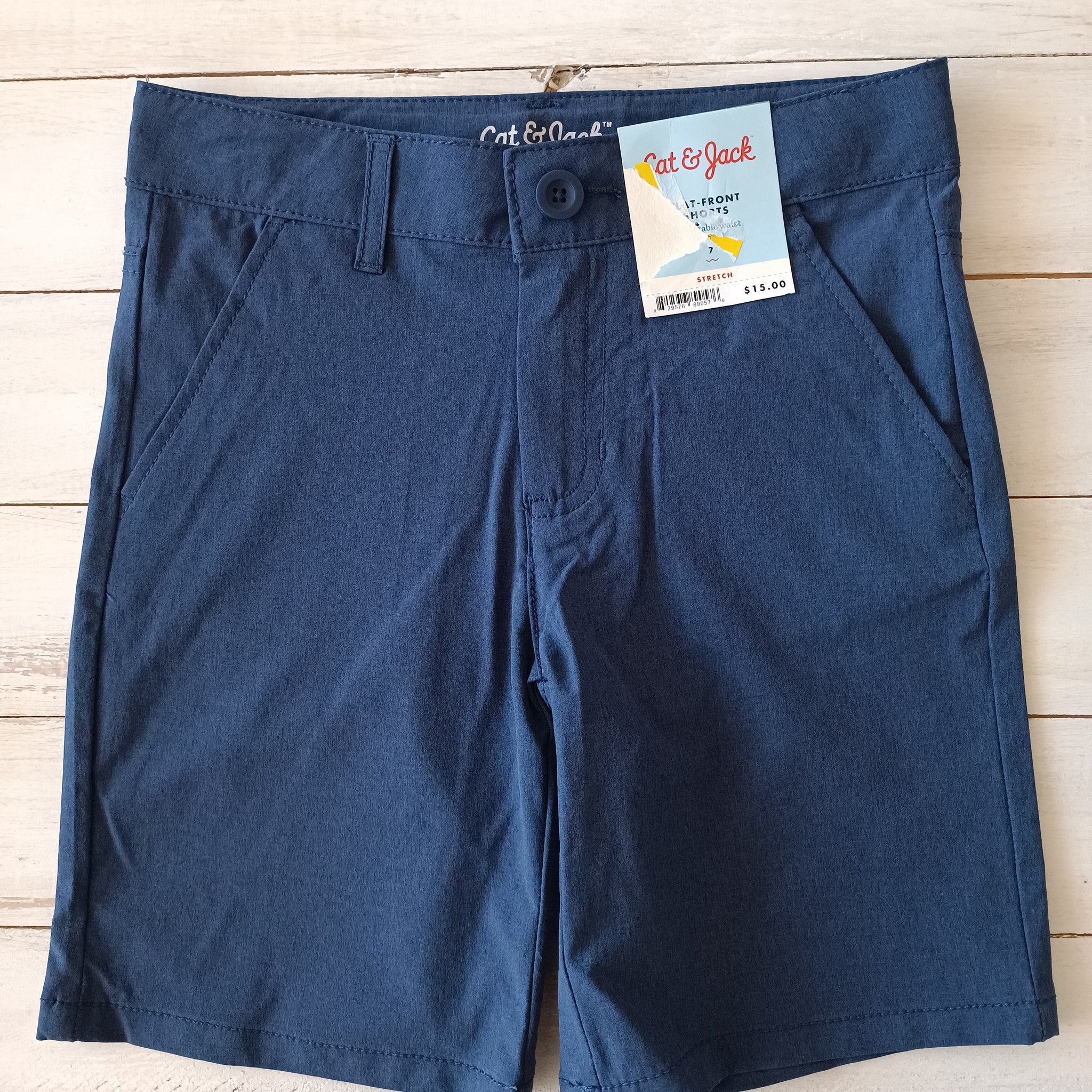 NUEVO Short Cat&Jack Talla 7 Azul.