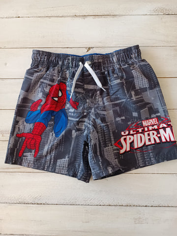 Traje de baño Marvel T6/8  Gris Spiderman