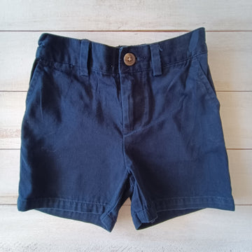 Short Ralph Lauren Talla 12M Azul Gabardina