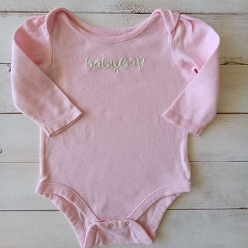 Body Gap 3-6M Rosado, lunares blancos. M/L