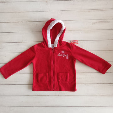 NUEVO Polerón Park Bench Kids Talla 4 Rojo Polar.