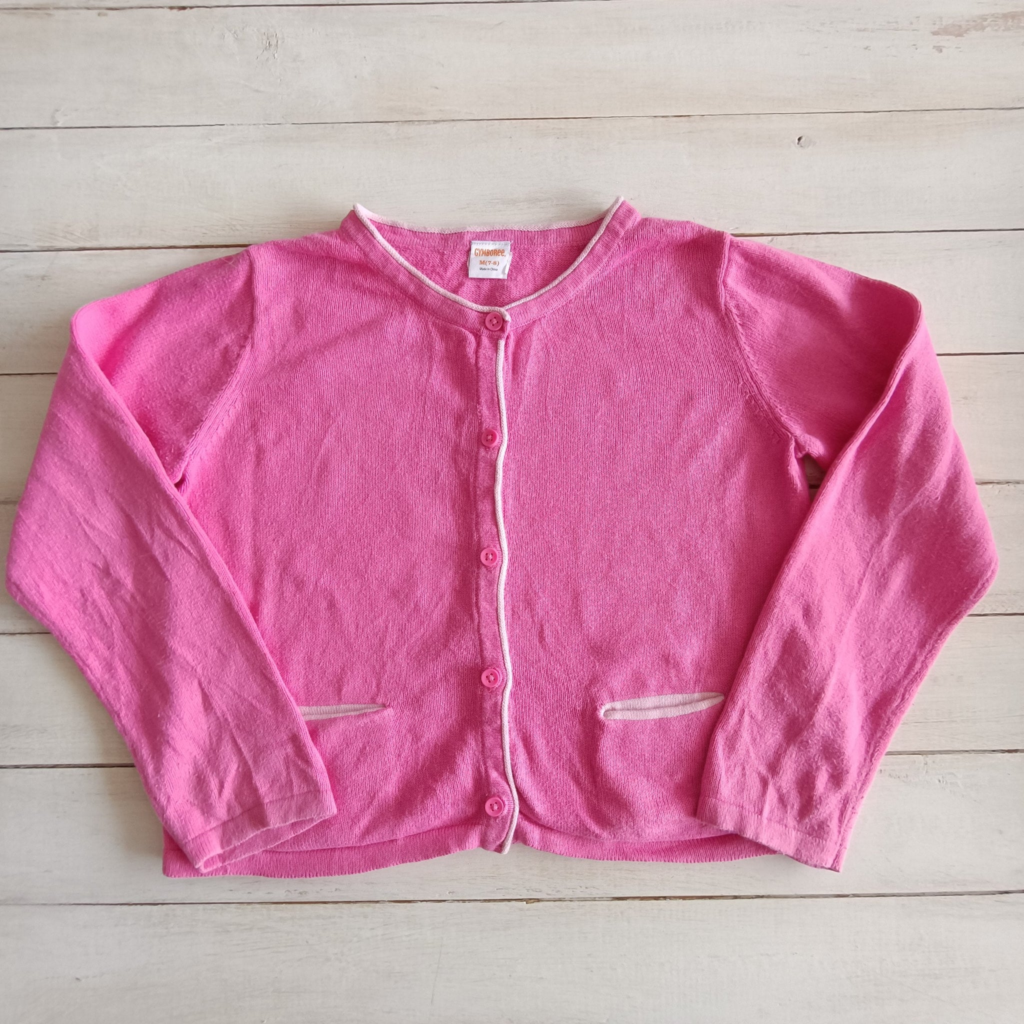 Chaleco Gymboree Talla 7- 8 Rosado.