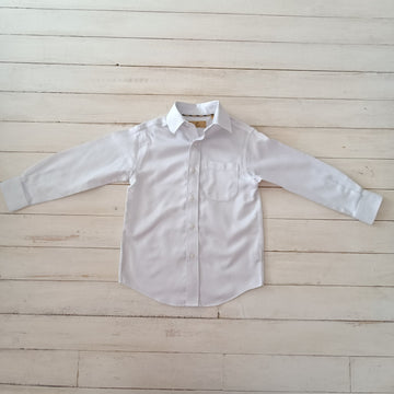 Camisa  Class/Club NUEVA T4-5 Blanca. Gold Label. Muy elegante