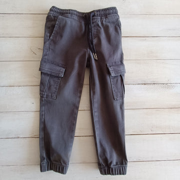 Pantalón Tribu 36 M Gris oscuro, Tipo cargo.