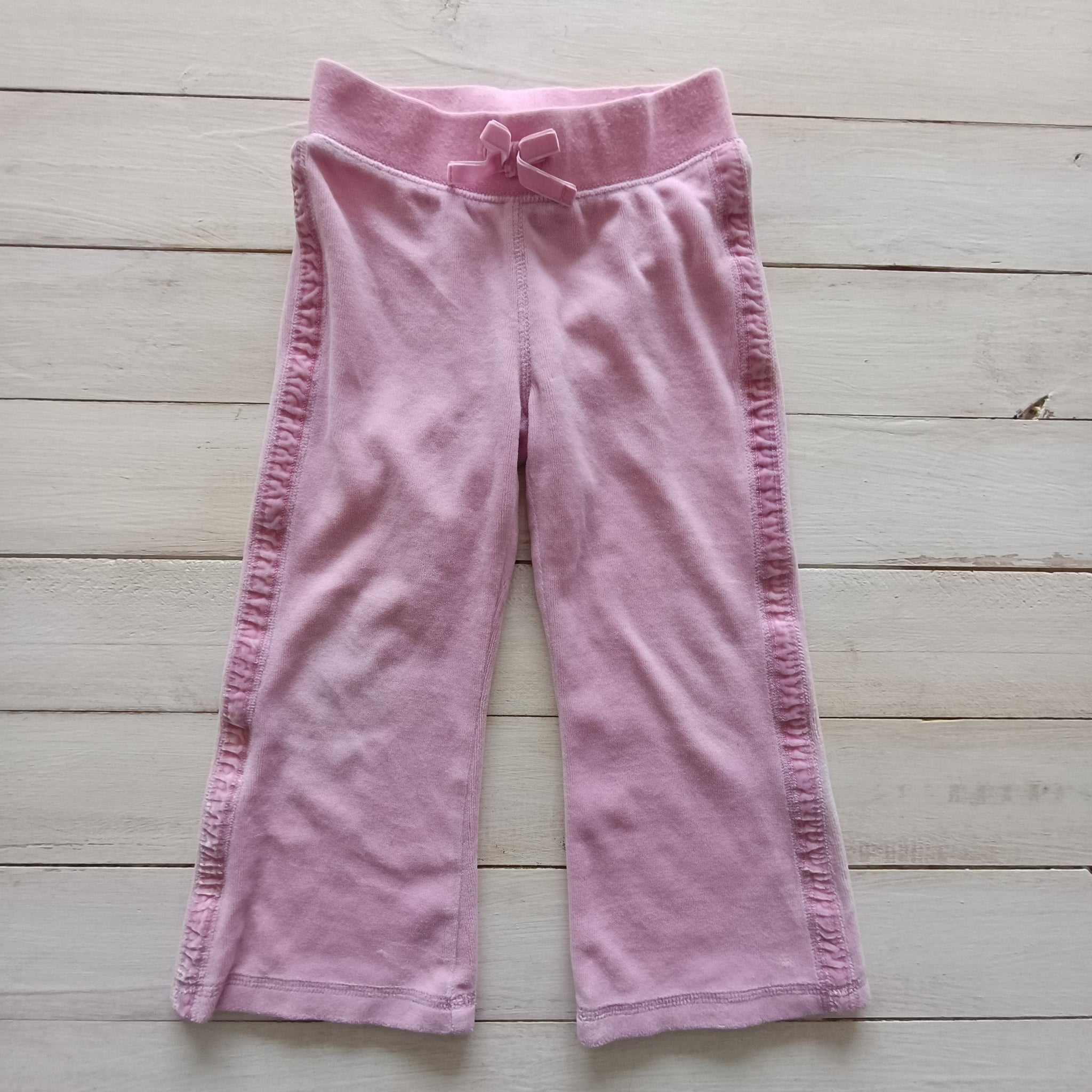Buzo Sonoma T3 Rosado doble cinta de raso en costados. Plush.