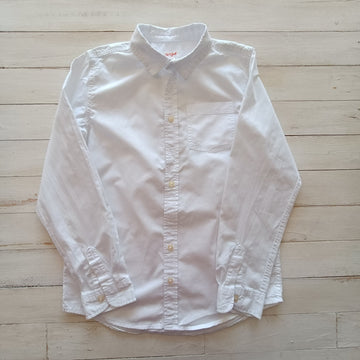 Camisa  Cat and Jack Talla 16 Blanca