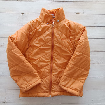 Parka Alive Talla 6-8 Naranja.