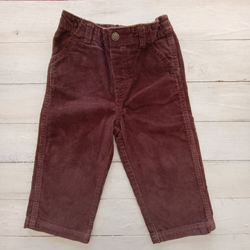 Pantalón Sonoma Talla 18M Cotelé Café