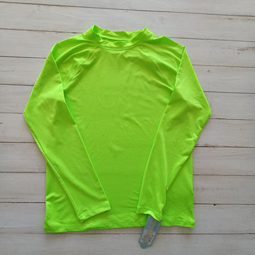 NUEVO Polera Cat & Jack Talla 12-14 Verde fluorescente.