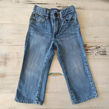 Jeans Old Navy Talla 2 Mezclilla.