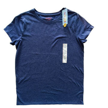 NUEVA Polera Cat & Jack T14-16 Azul jaspeado.