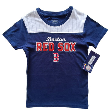 NUEVA Polera Genuine Talla 6-7  Azul Boston Red Sox