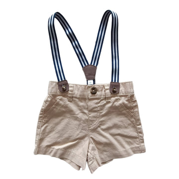 NUEVO Short Cat & Jack 12M Beige. Suspensores