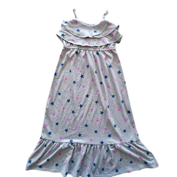 NUEVO Vestido Cat&Jack Talla 6-7 Gris. Estrellas