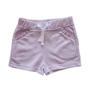 NUEVO Short All Basics  9M Lila. Bolsillos con vuelos.