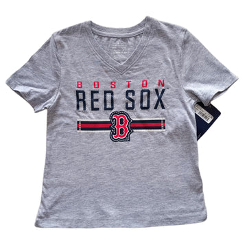 NUEVA Polera Genuine Merchandise Talla 4-5 Gris Boston.