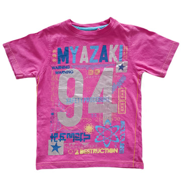 Polera Myazaki Talla 4 Rosada. Número 94.