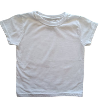 NUEVA Polera Hanes T5 Blanca